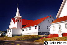 A church on Deer Island, New Brunswick